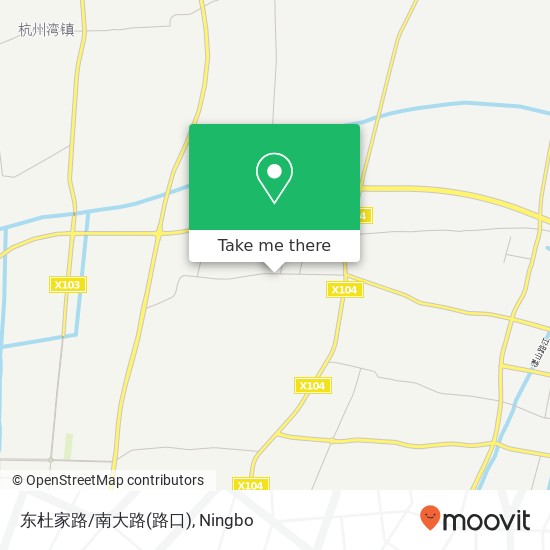 东杜家路/南大路(路口) map