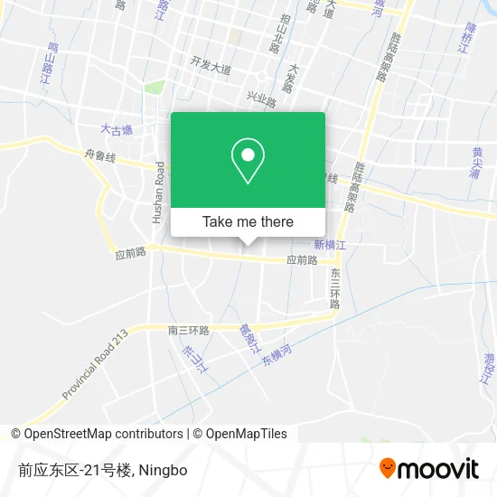前应东区-21号楼 map
