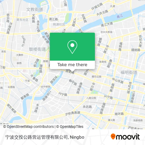 宁波交投公路营运管理有限公司 map