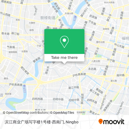 滨江商业广场写字楼1号楼-西南门 map