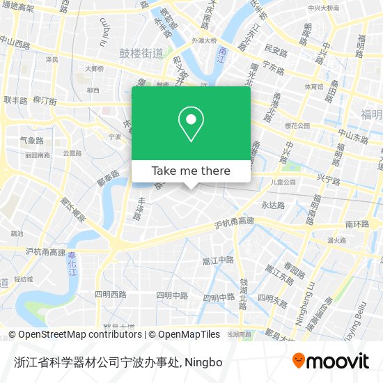 浙江省科学器材公司宁波办事处 map