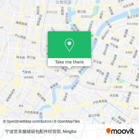 宁波世东服辅箱包配件经营部 map
