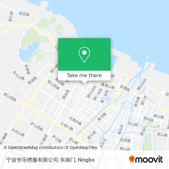 宁波华乐绣服有限公司-东南门 map
