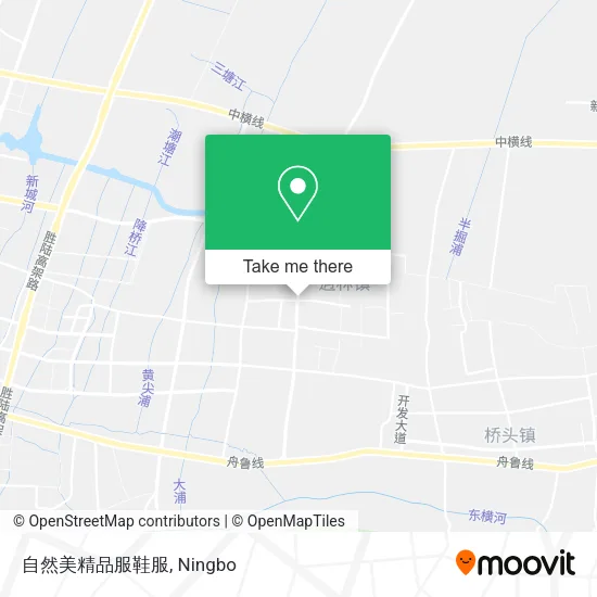 自然美精品服鞋服 map