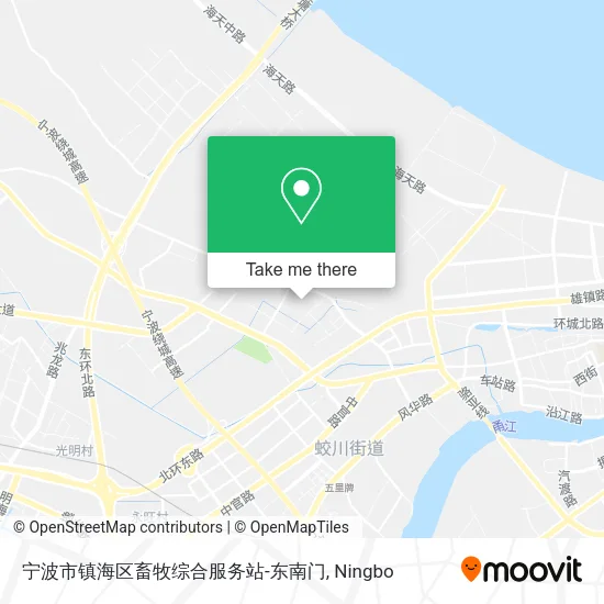 宁波市镇海区畜牧综合服务站-东南门 map