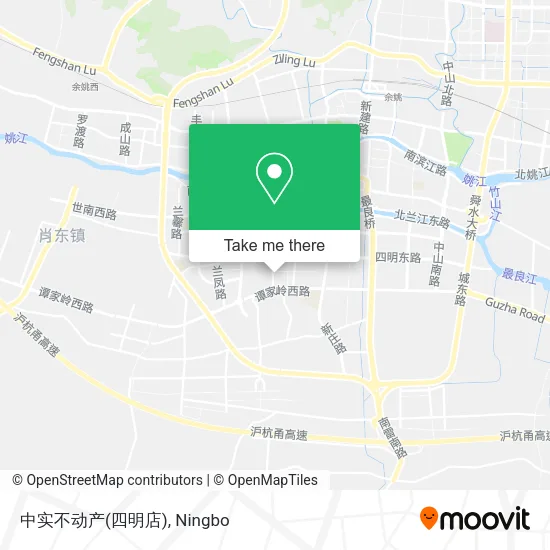 中实不动产(四明店) map