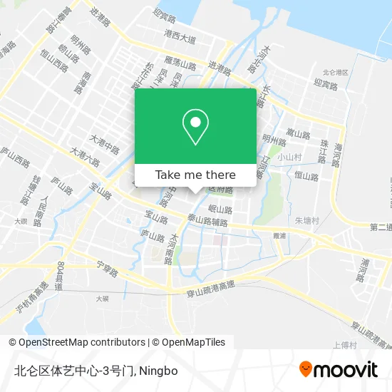 北仑区体艺中心-3号门 map