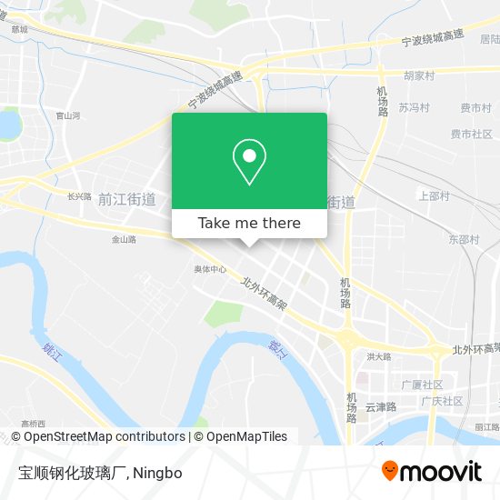 宝顺钢化玻璃厂 map