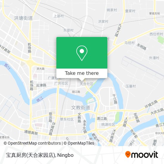 宝真厨房(天合家园店) map