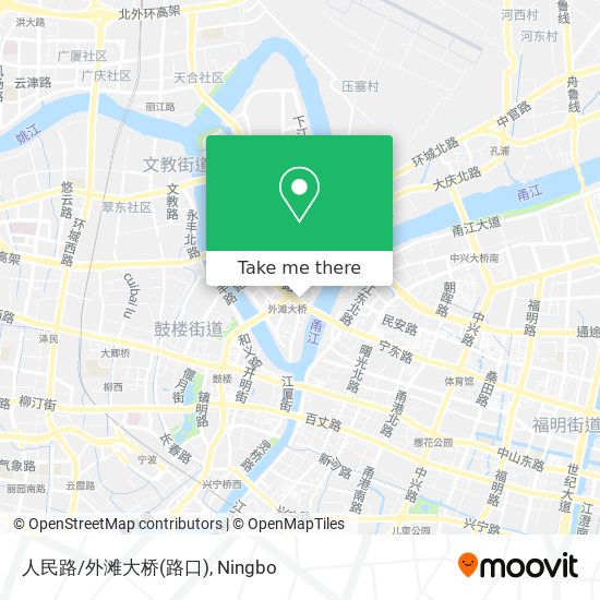 人民路/外滩大桥(路口) map