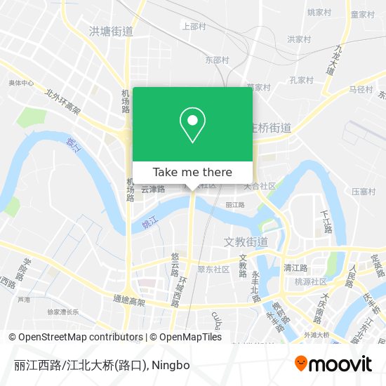 丽江西路/江北大桥(路口) map