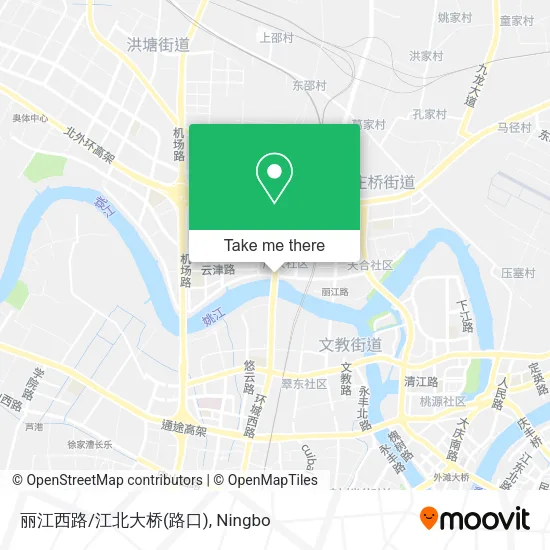 丽江西路/江北大桥(路口) map