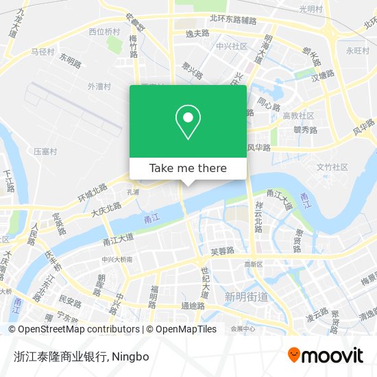 浙江泰隆商业银行 map
