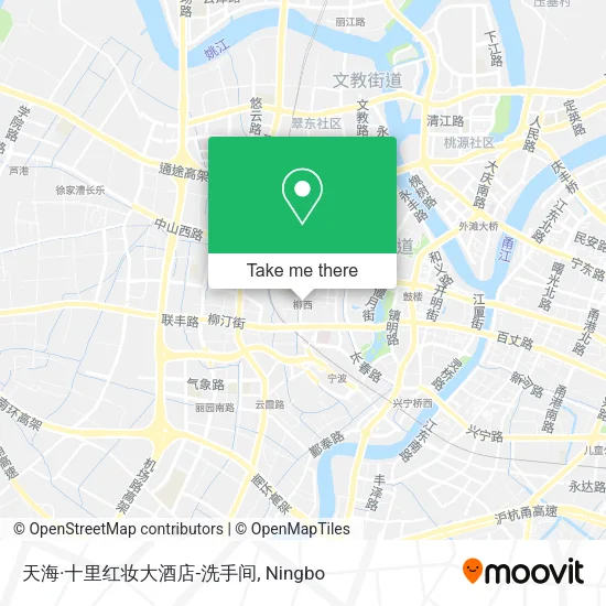 天海·十里红妆大酒店-洗手间 map