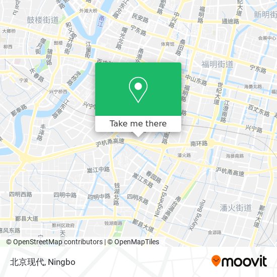 北京现代 map