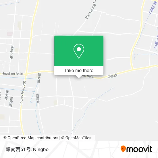 塘南西61号 map