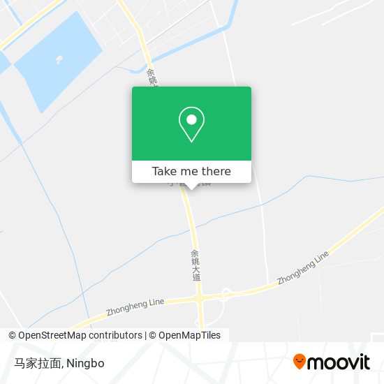 马家拉面 map