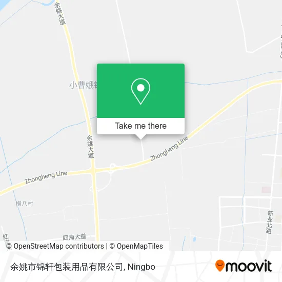 余姚市锦轩包装用品有限公司 map