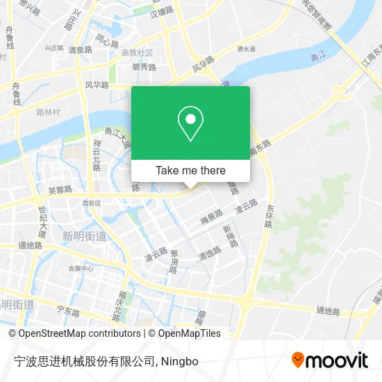 宁波思进机械股份有限公司 map
