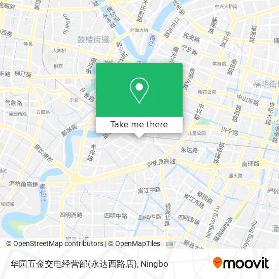 华园五金交电经营部(永达西路店) map