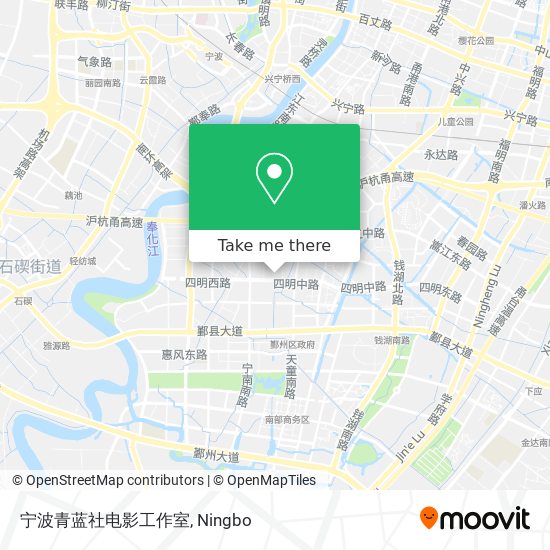 宁波青蓝社电影工作室 map