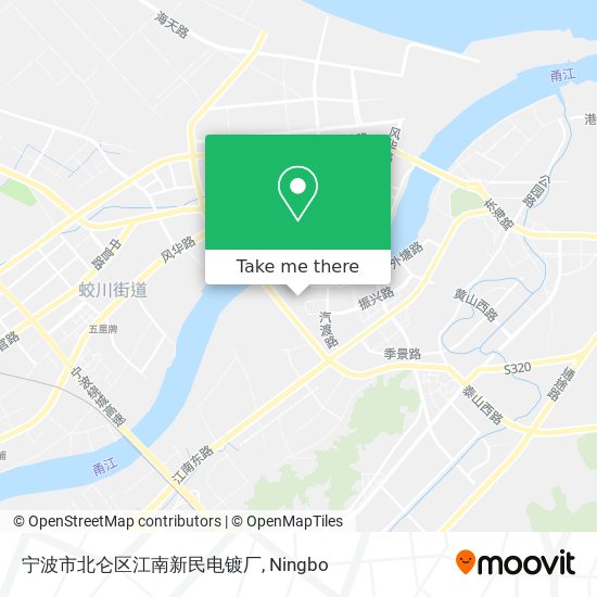 宁波市北仑区江南新民电镀厂 map