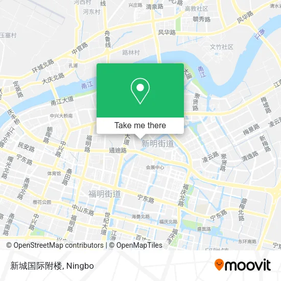 新城国际附楼 map