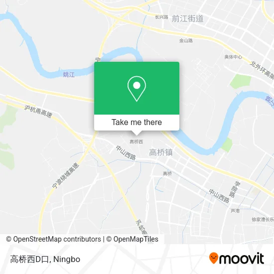 高桥西D口 map