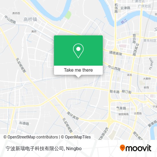宁波新瑞电子科技有限公司 map