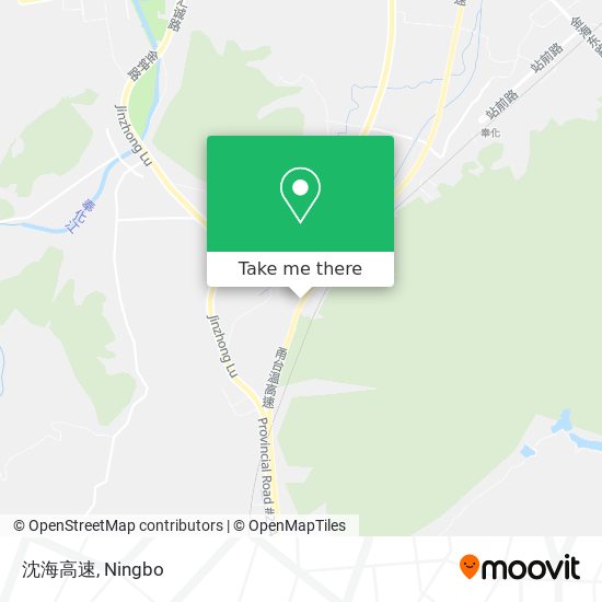 沈海高速 map