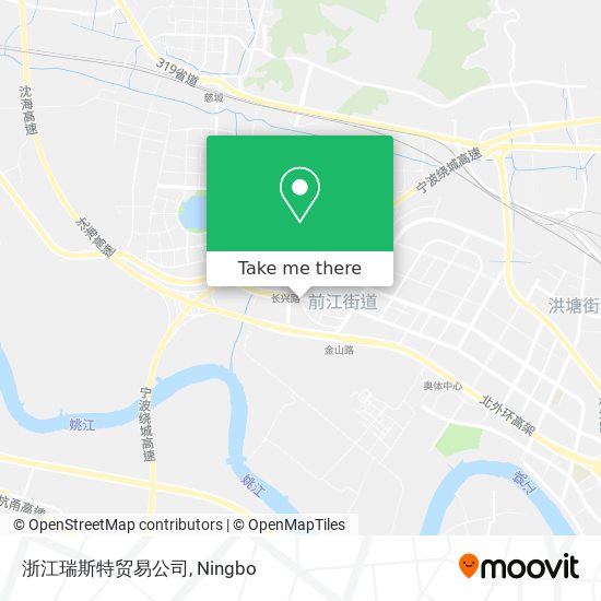 浙江瑞斯特贸易公司 map