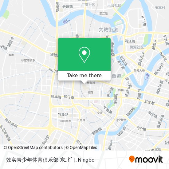 效实青少年体育俱乐部-东北门 map