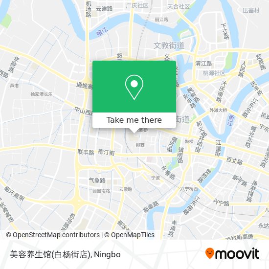 美容养生馆(白杨街店) map