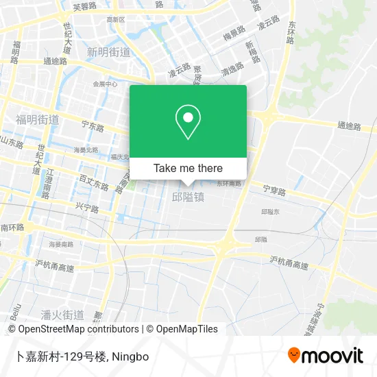 卜嘉新村-129号楼 map