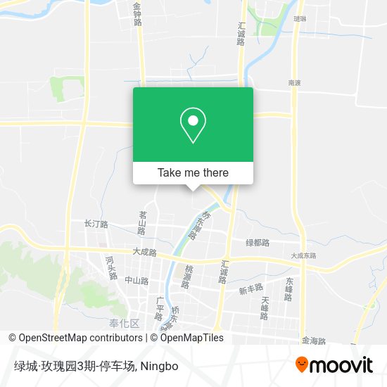 绿城·玫瑰园3期-停车场 map