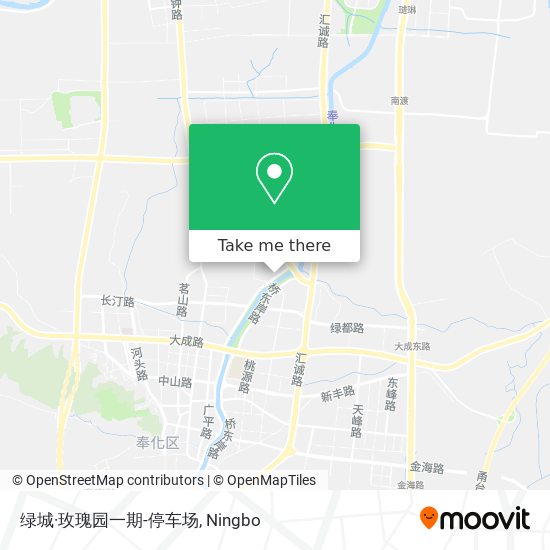 绿城·玫瑰园一期-停车场 map