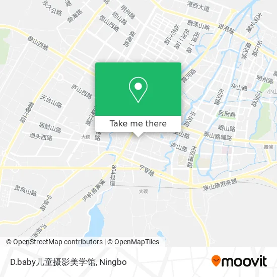 D.baby儿童摄影美学馆 map