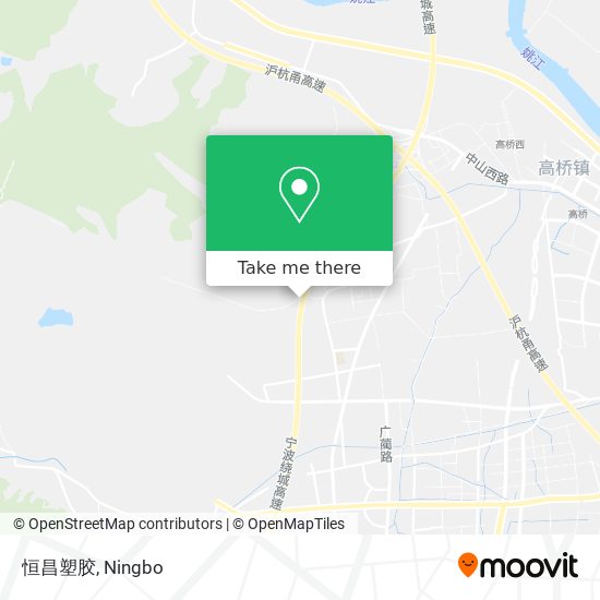 恒昌塑胶 map