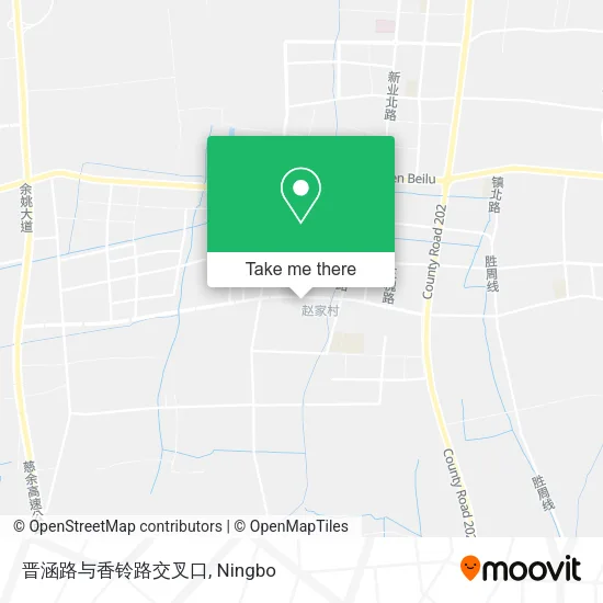 晋涵路与香铃路交叉口 map