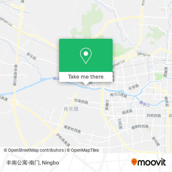 丰南公寓-南门 map