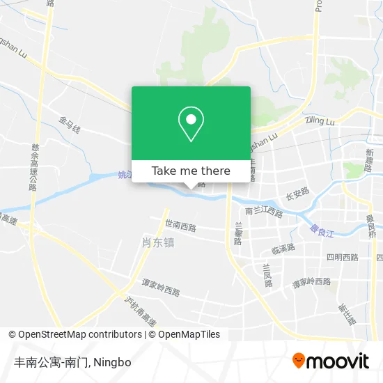 丰南公寓-南门 map