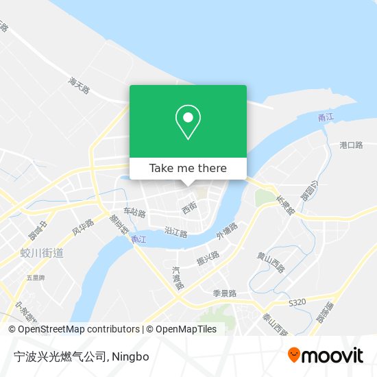 宁波兴光燃气公司 map