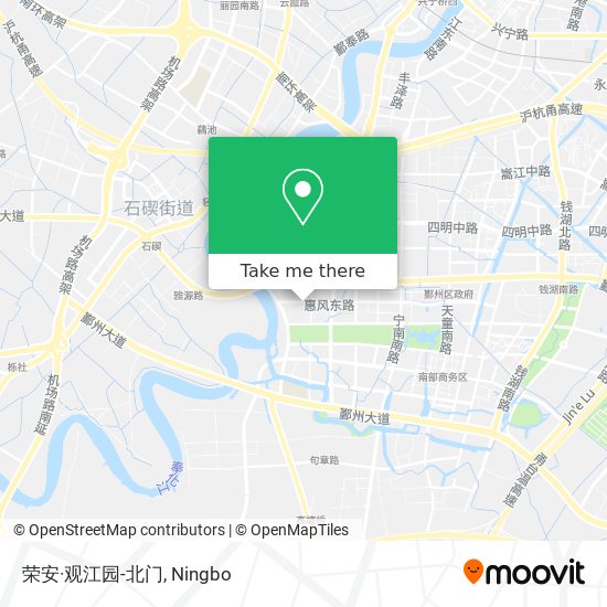 荣安·观江园-北门 map