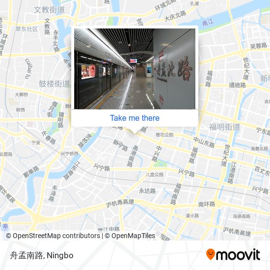 舟孟南路 map