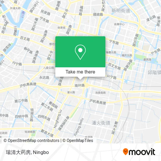 瑞清大药房 map