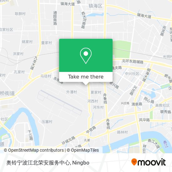 奥铃宁波江北荣安服务中心 map