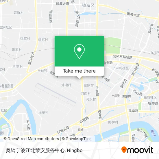奥铃宁波江北荣安服务中心 map