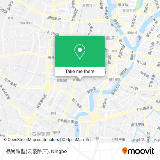 品尚造型(云霞路店) map