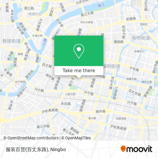 服装百货(百丈东路) map