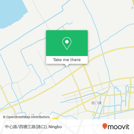 中心路/四塘江路(路口) map